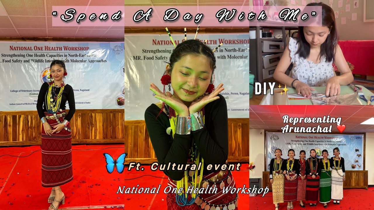Cultural Event at college after a very long time💃😁|GRWM for dance 🙌| Apatani girl for a Day🌷