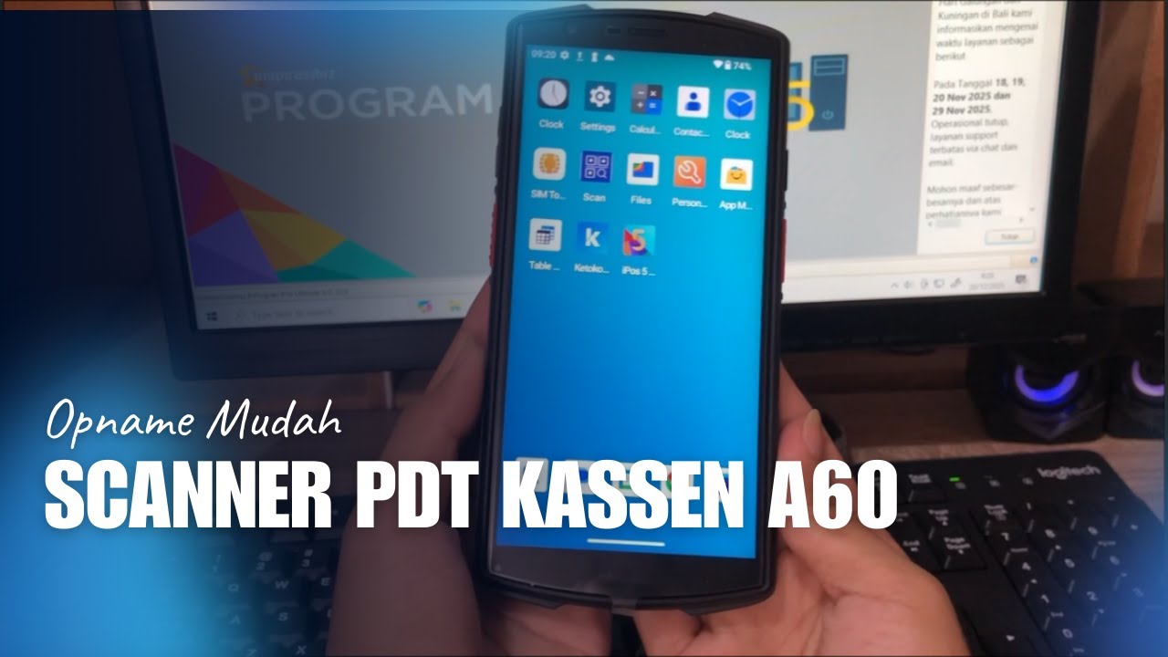 114 - Stok Opname Mudah Dengan Menggunakan PDT KASSEN A60