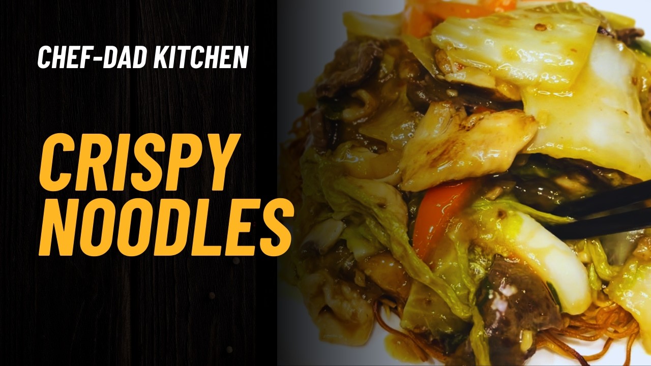 Monday Night Dinner: Crispy Fried Noodles