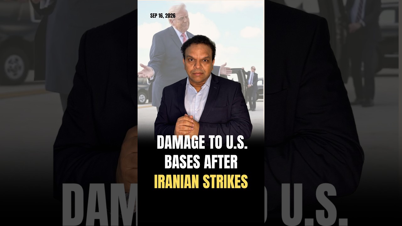 Photos Reveal Damage to US Bases After Iranian Strikes #iran #iranwar #missilestrike #missileattack