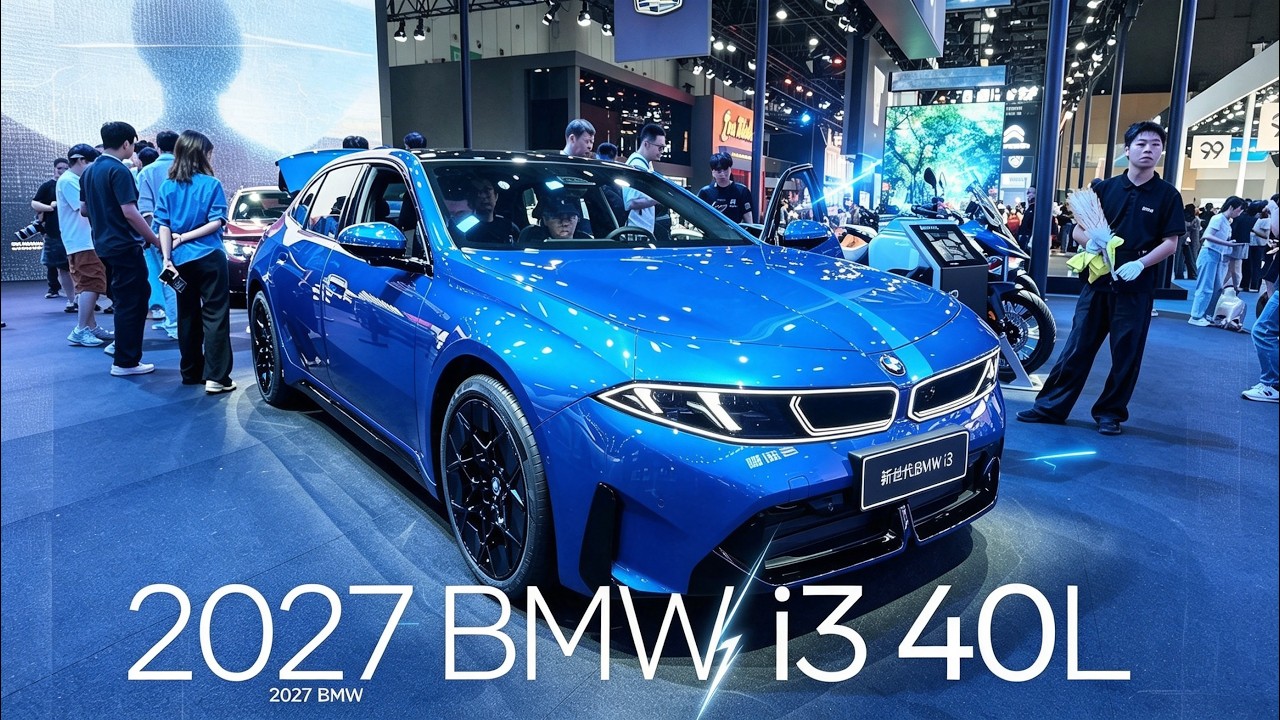 All New 2027 BMW i3 40L FirstLook Exterior And Interior - Chengdu Auto Show 2026 | 4K