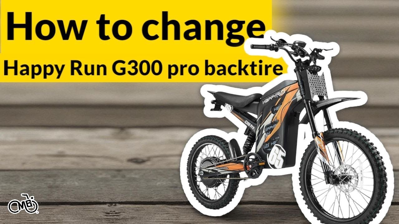 How to Change a Rear Tire on Happy Run G300 Pro | Step-by-step Flat Fix Guide