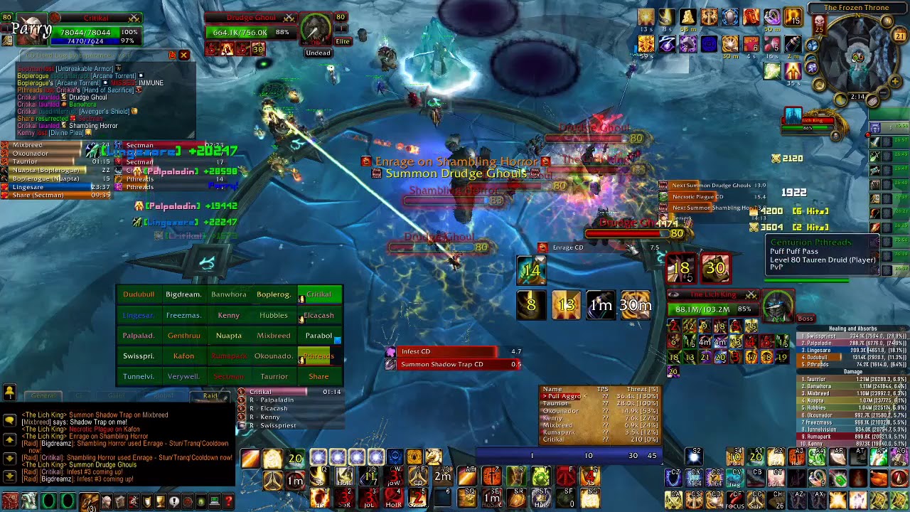 LOD Prot Paladin Shambling Horror tank POV