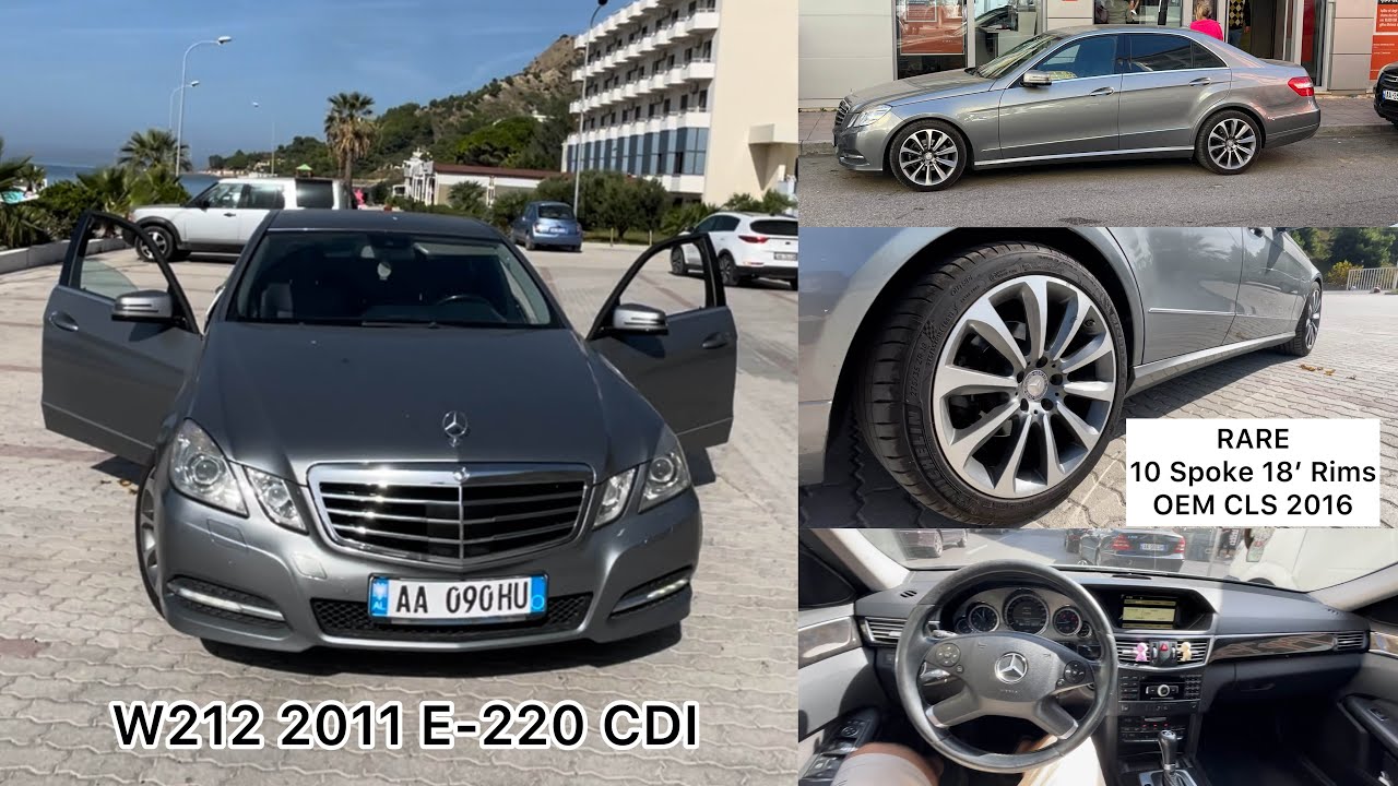 Mercedes Benz E-Class W212 (2011) POV City Drive