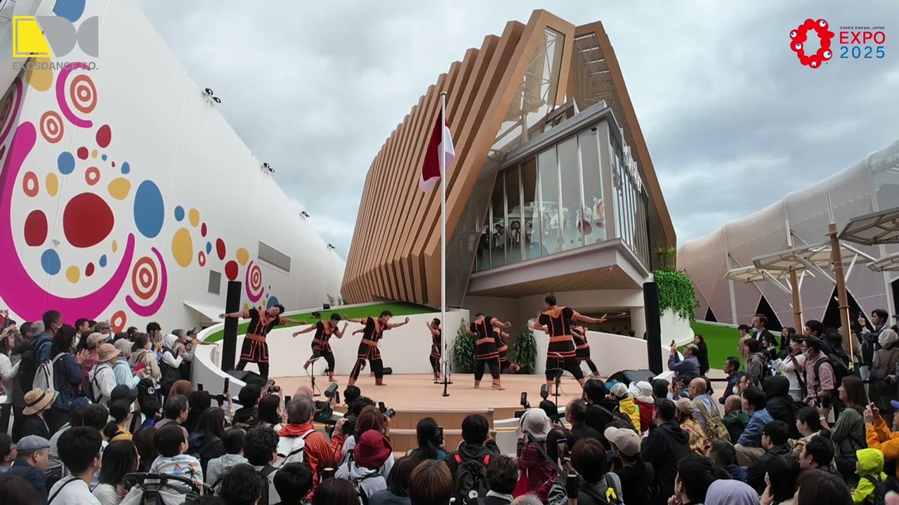 Seudati & Saman EkosDance Company. Performances at Indonesian Pavilion Expo 2025 Osaka, Japan