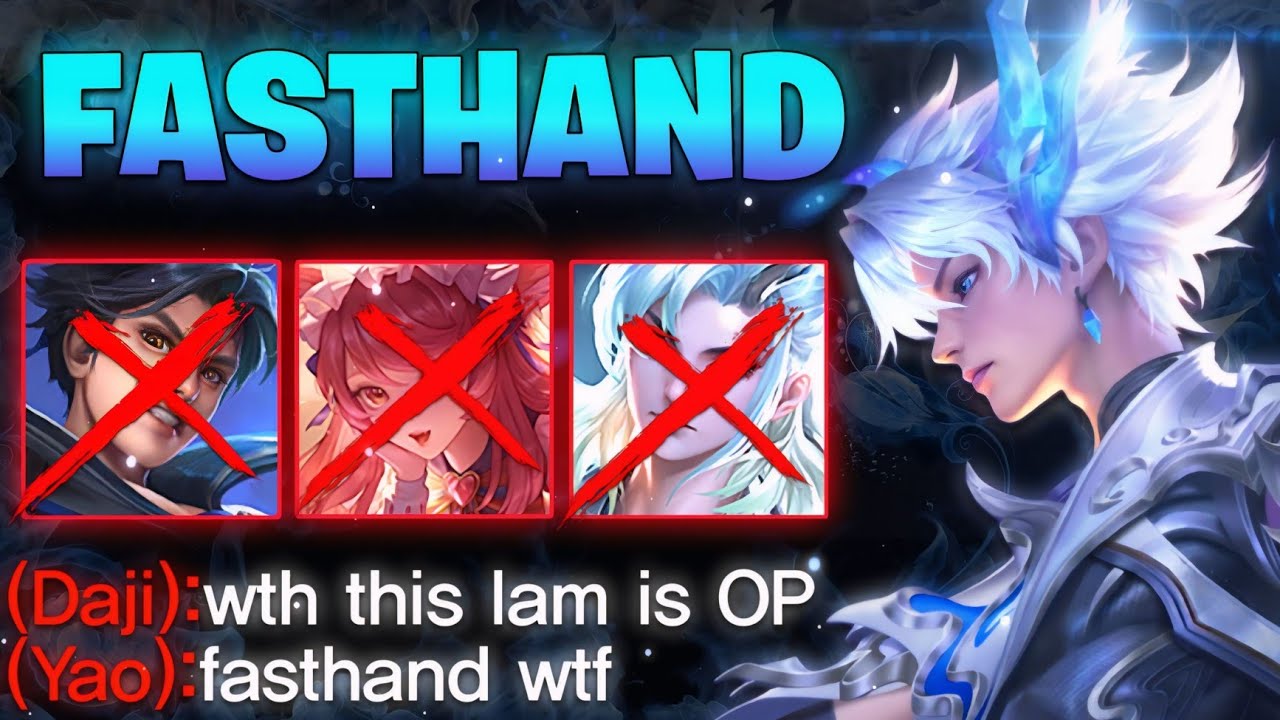 INSANELY Fast-Hand Lam in Peak Mode!🔥| Aggressive Gameplay | Top 1 Lam Build & Arcana | HoK