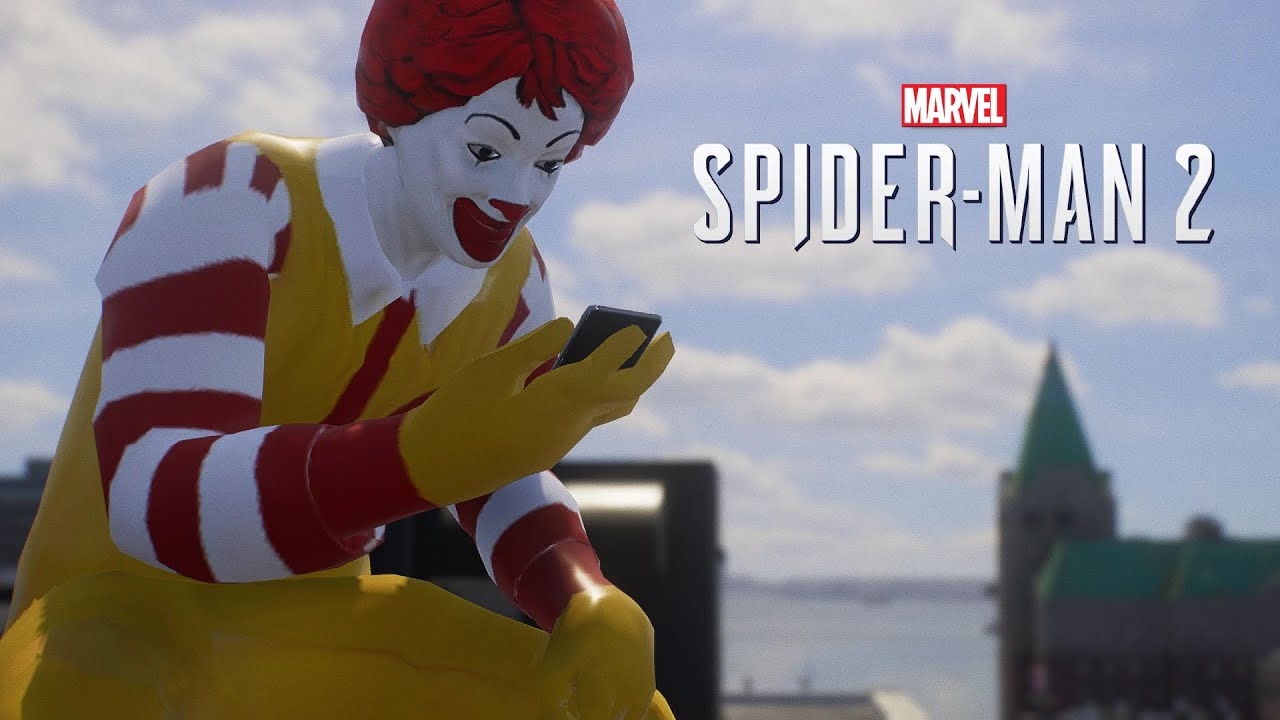 Ronald McDonald - Marvel's Spider-Man 2 MOD