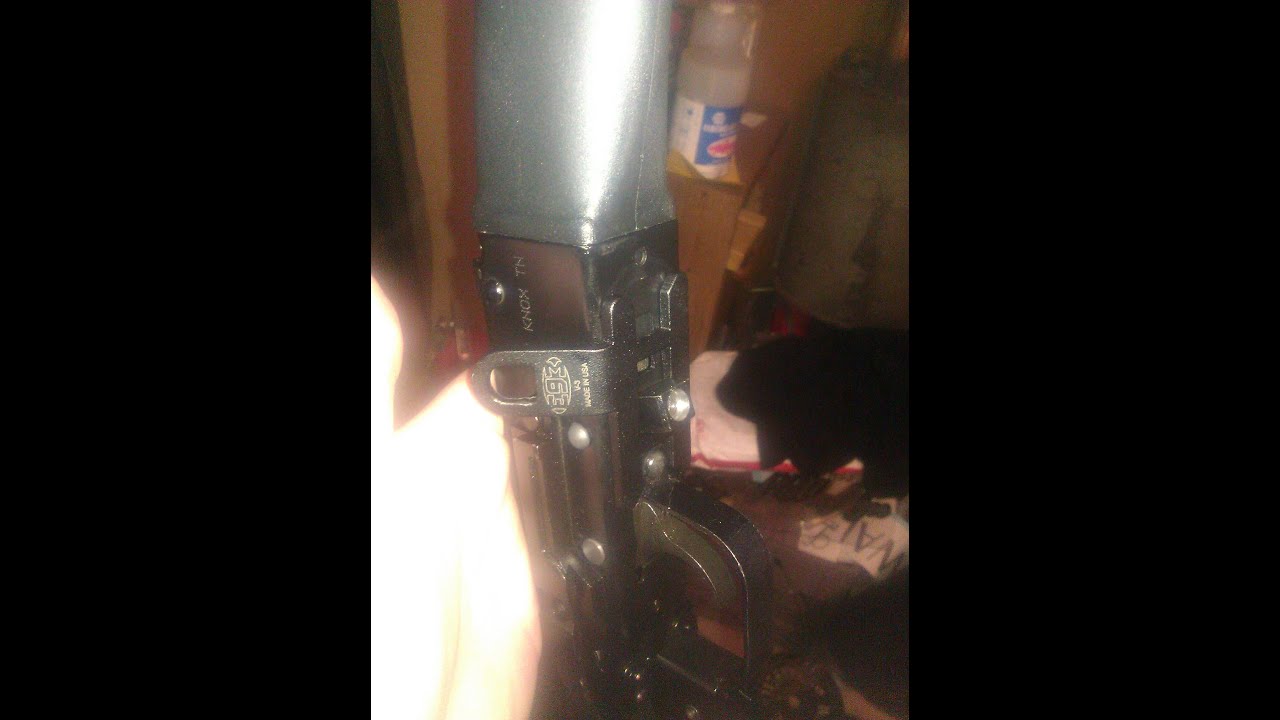 Quick review:  AK-47 & AK-74 Single point sling mount plate system.  Echo93