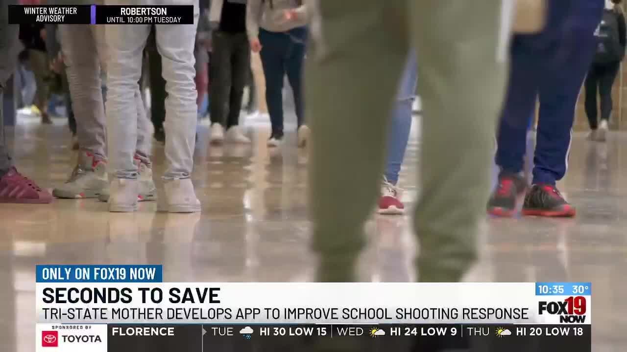 Tri-State mother develops app to improve school shooting response