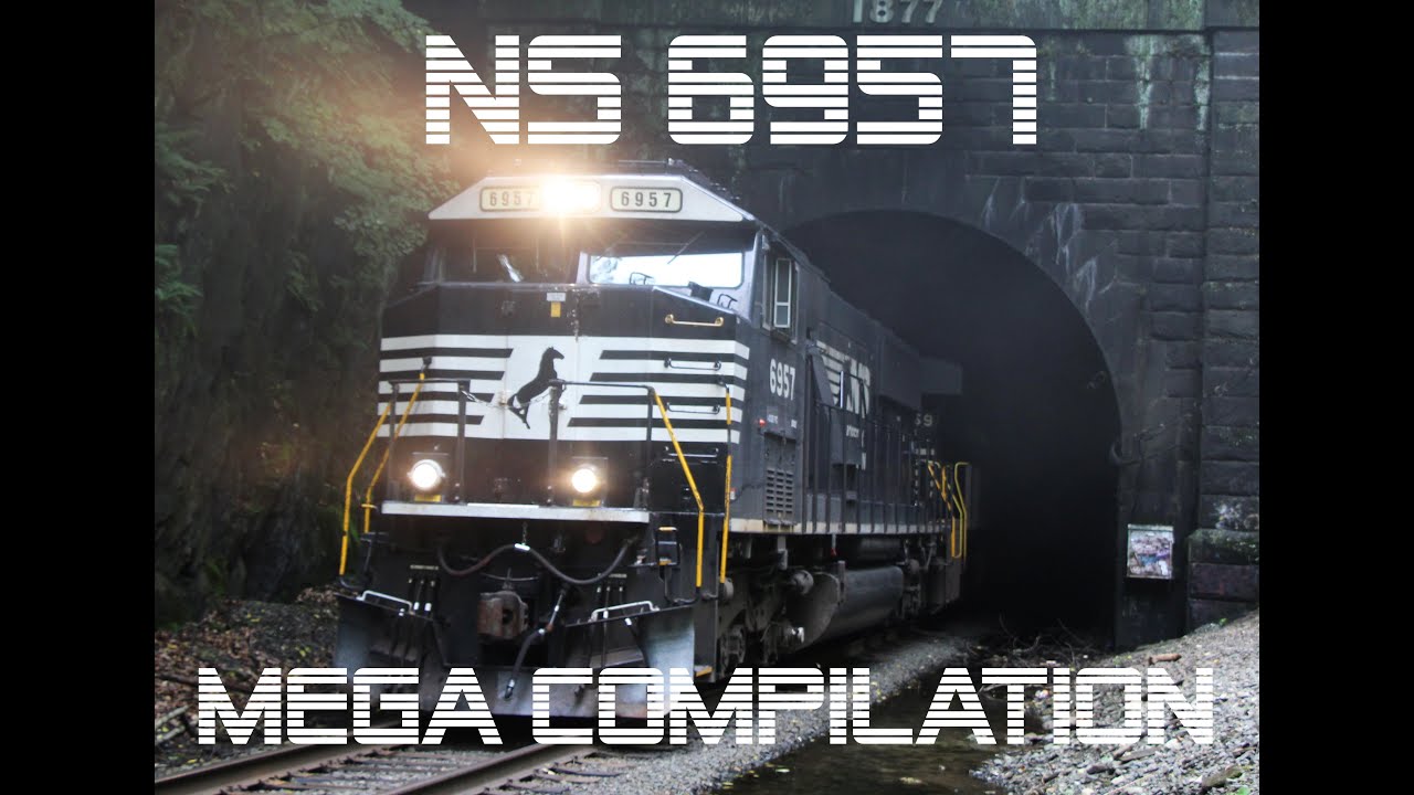 EPIC TWO-TONING RS3L COMPILATION - NS SD60E #6957 THE MOVIE
