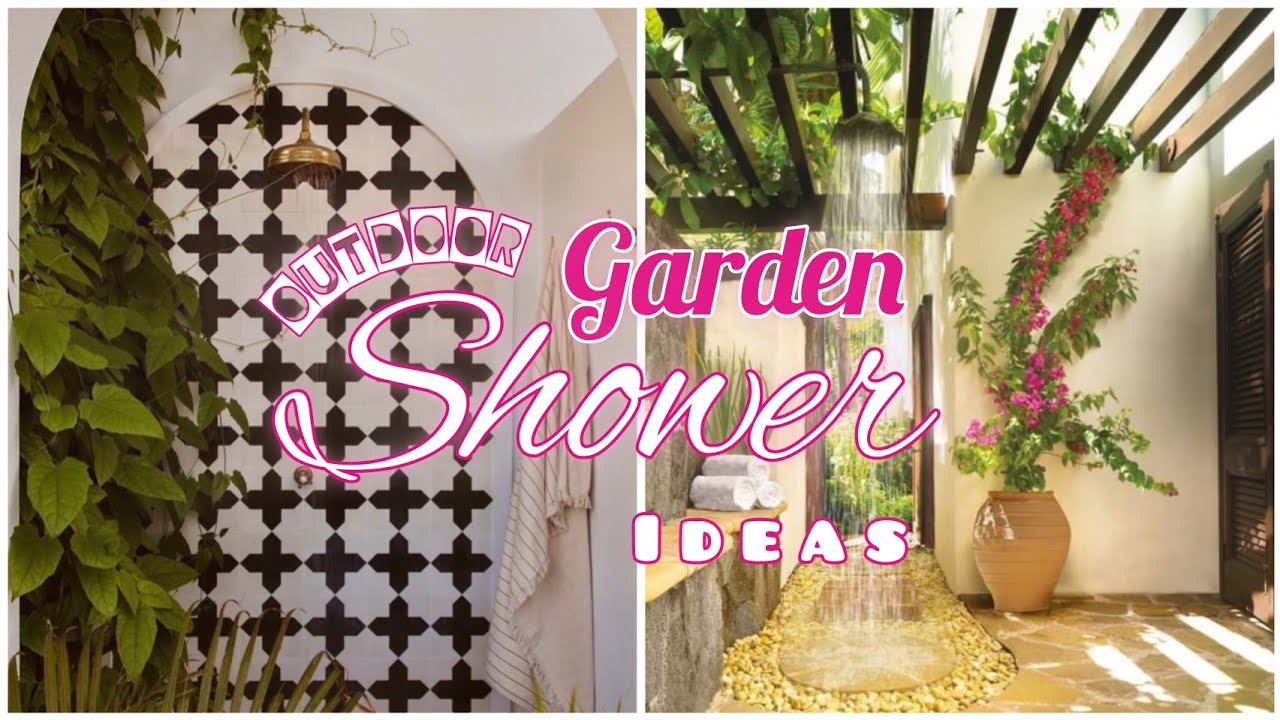 DIY Outdoor shower ideas | Stunning outdoor shower ideas to elevate your backyard aesthetic