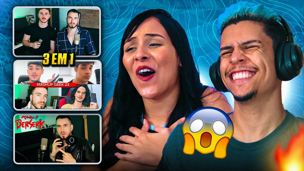 3 EM 1: MASHUP GEEK 22, 23 e 24 | [Casal Jounin React] 🔥