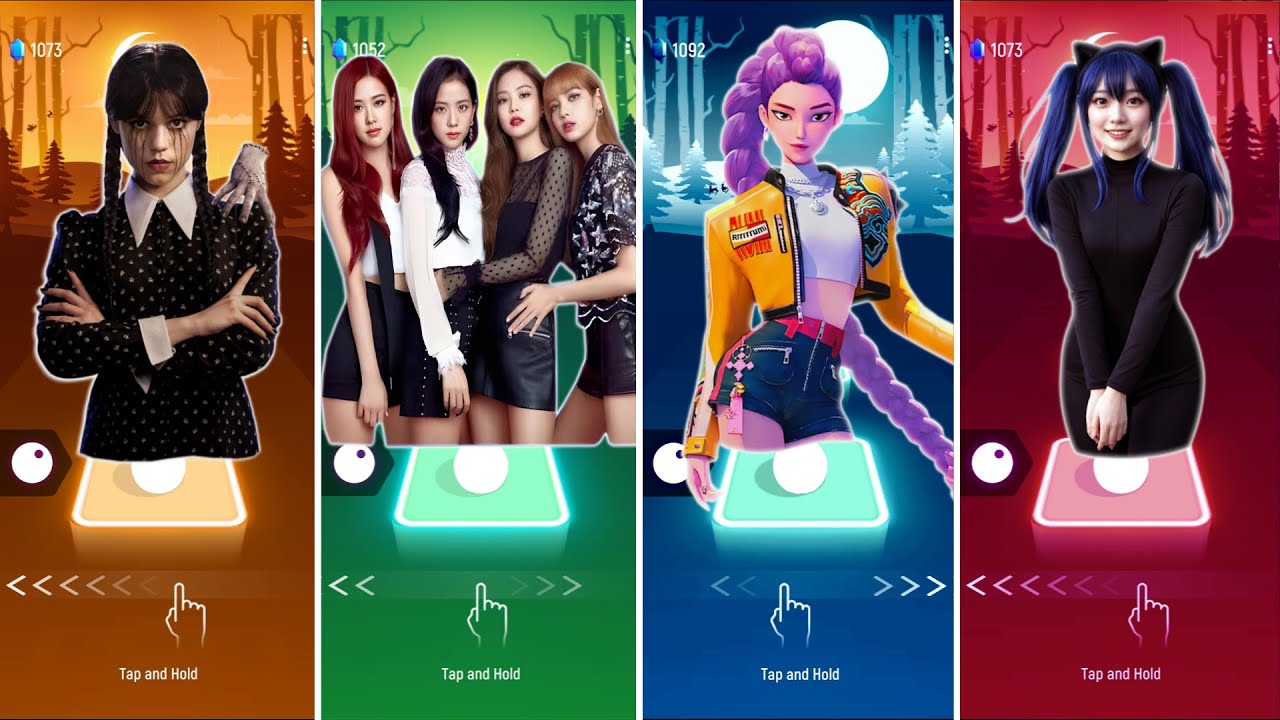 Wednesday Adams vs Jisoo Flower vs KPop Demon Hunters vs Lisa Money Blackpink vs Toca Toca Dance