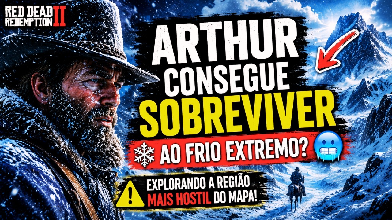 RED DEAD REDEMPTION II: Chegou o Inverno no Velho Oeste | Série Caçador de Recompensas ❄️🤠