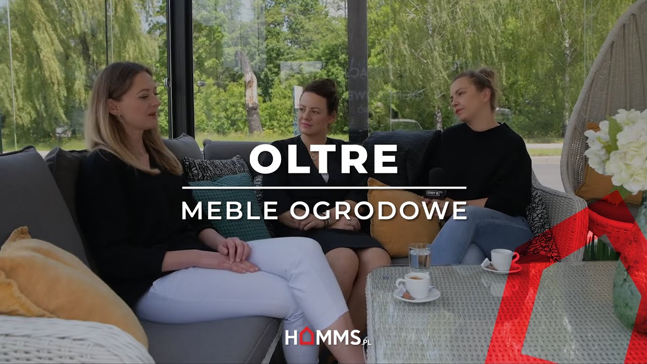 Kolekcja mebli ogrodowych z technorattanu OLTRE