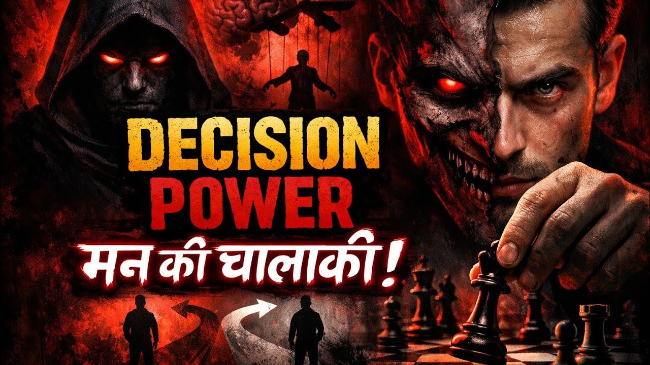 Decision Power: Weak Minds Can’t Decide | Dark Psychology of Strong Decisions | निर्णय लेने की कला 