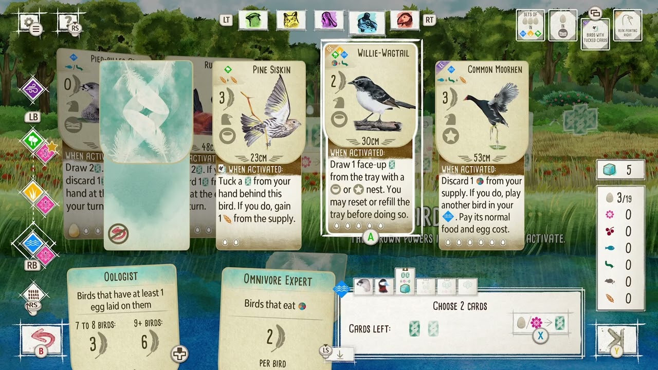 Wingspan Gameplay