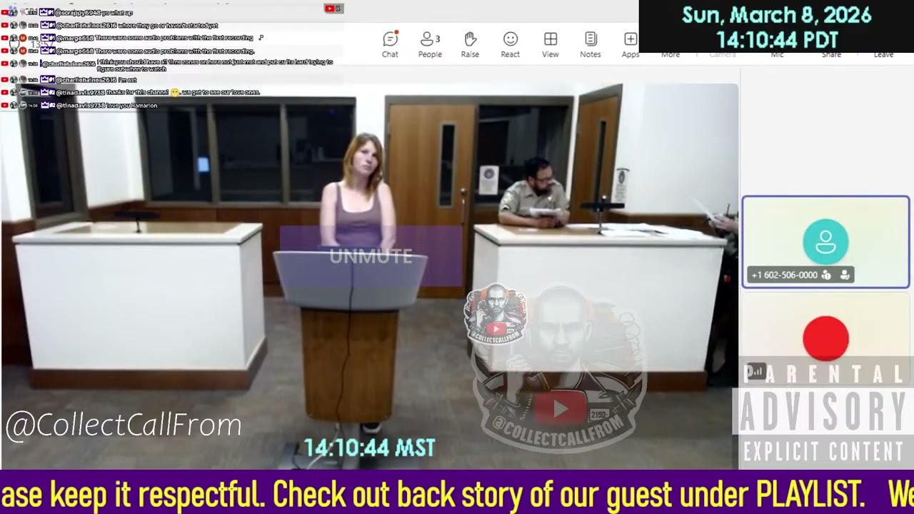 Initial appearance Maricopa County Superior Court ARIZONA 03/08/2026 PM Stream