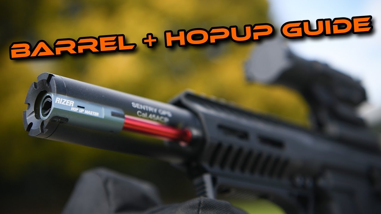 Installing a Gel Blaster barrel and setting a hopup!