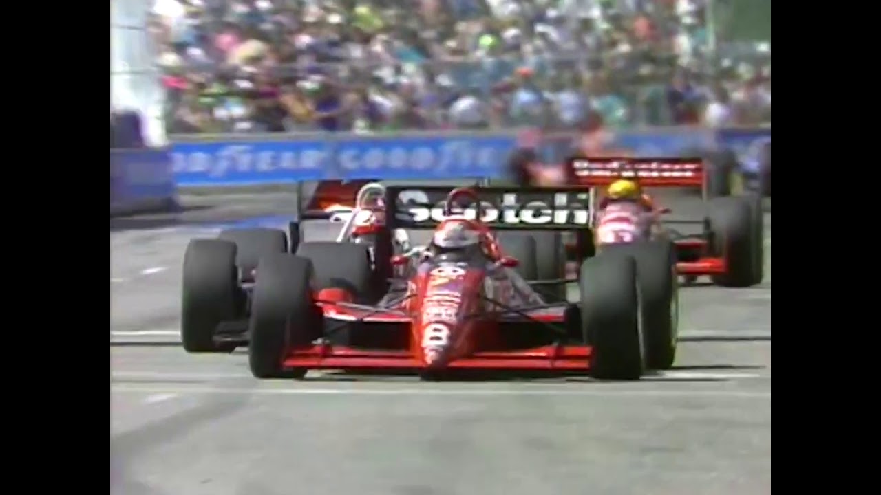 Eddy Cheever Vs Michael Andretti - IndyCar Denver 1991