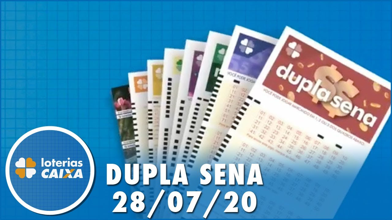 Resultado da Dupla Sena - Concurso nº 2110 - 28/07/2020