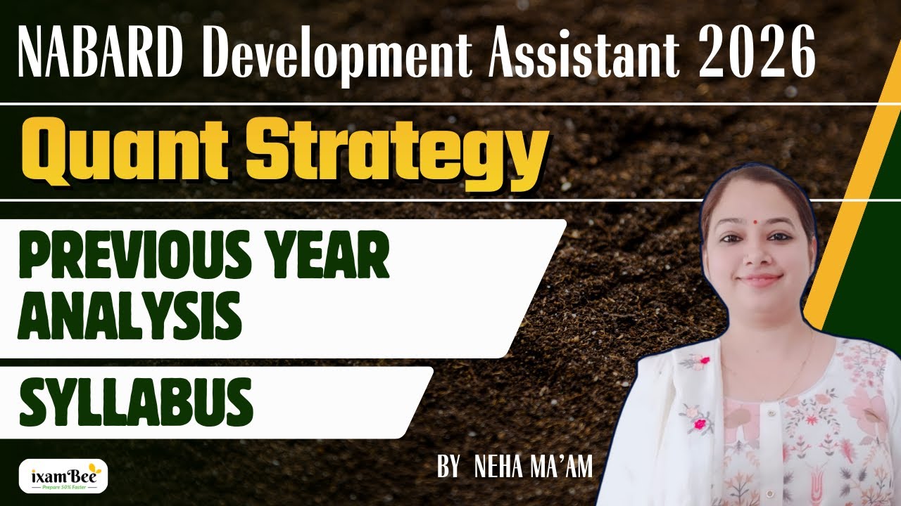 NABARD Development Assistant 2026 || Quant Strategy & Syllabus || Previous Year Analysis