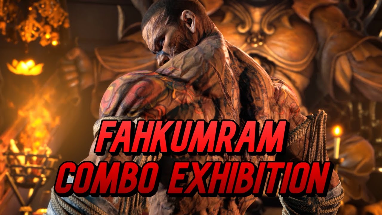 철권8 파쿰람 빡숙 콤보무비 | Fahkumram Hard Combo Exhibition