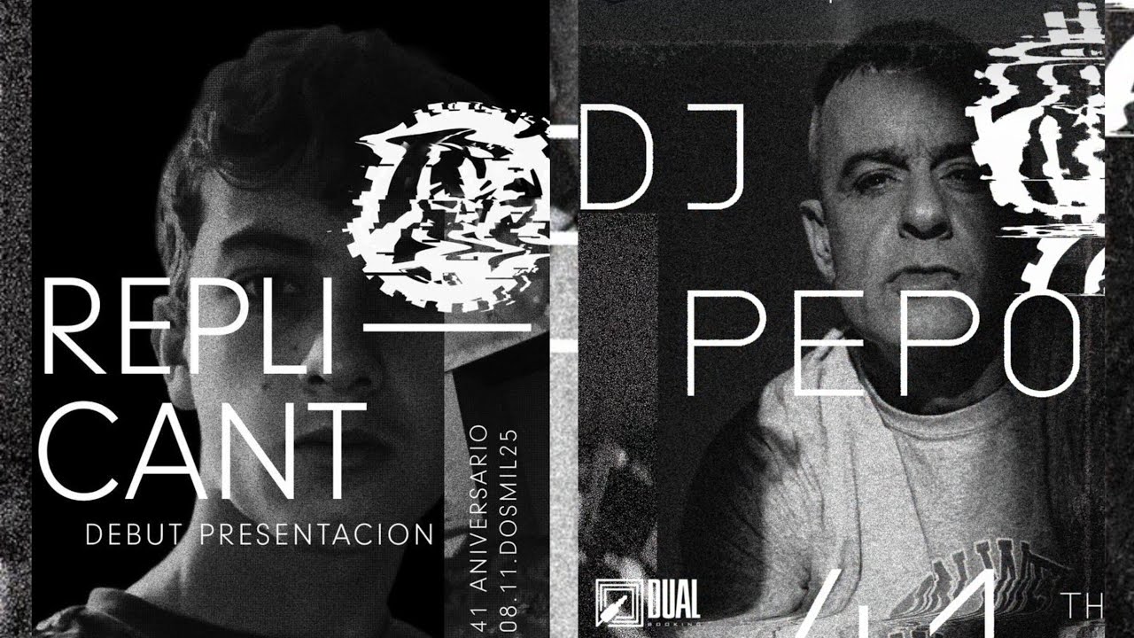 DJ PEPO & REPLIKANT LIVE VAN VÁS 41 ANIVERSARIO