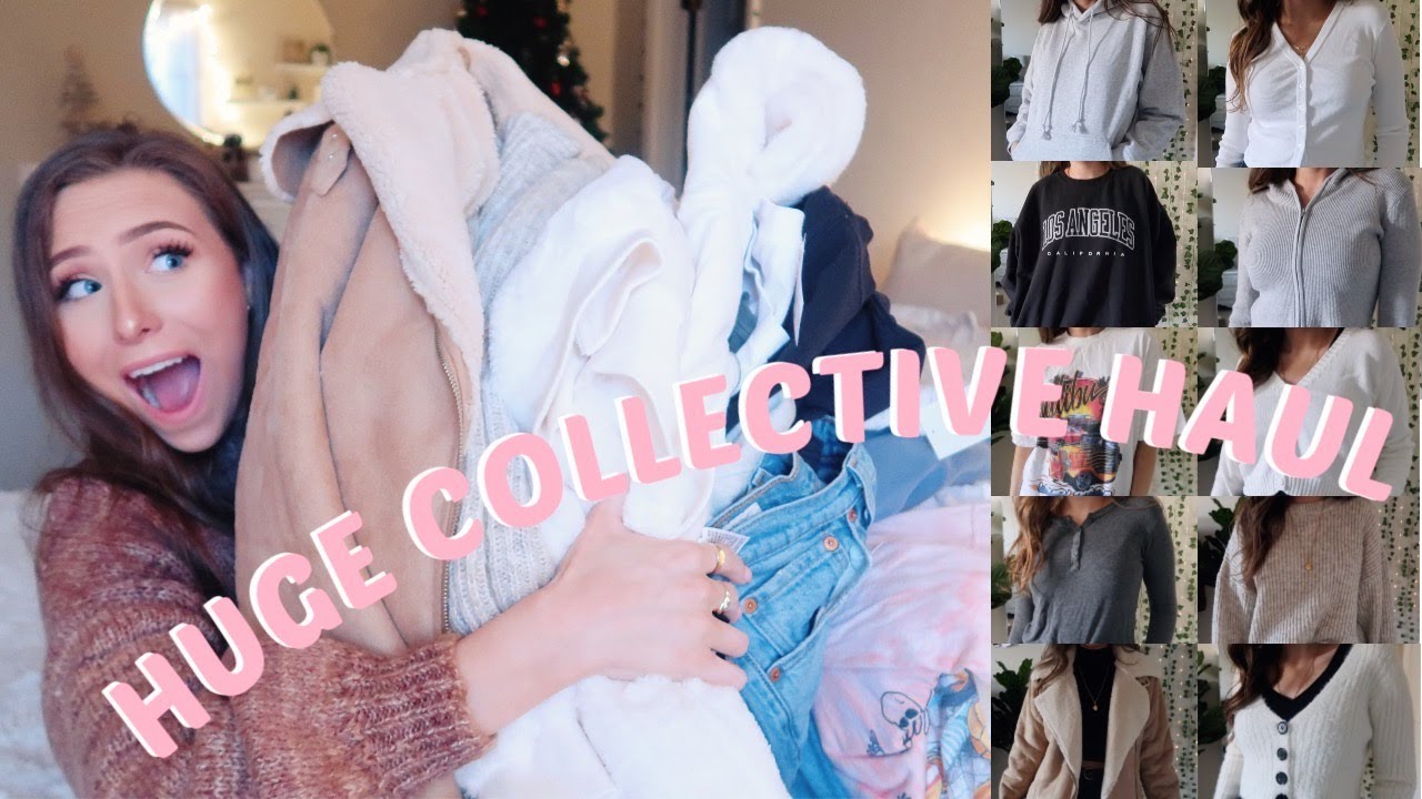 HUGE FALL & WINTER TRY ON HAUL | BRANDY MELVILLE, URBAN OUTFITTERS, TOPSHOP & MORE!