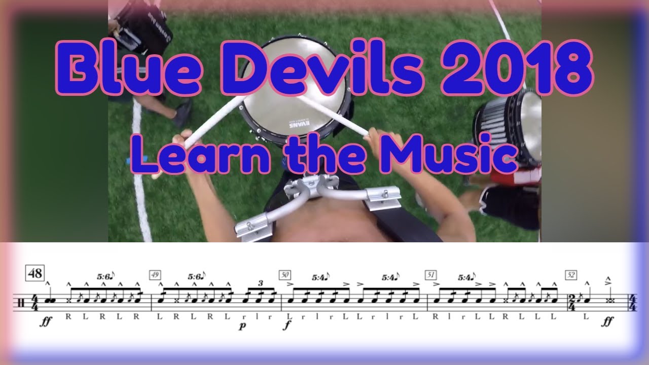 Blue Devils 2018 FULL SHOW (Learn the Music)