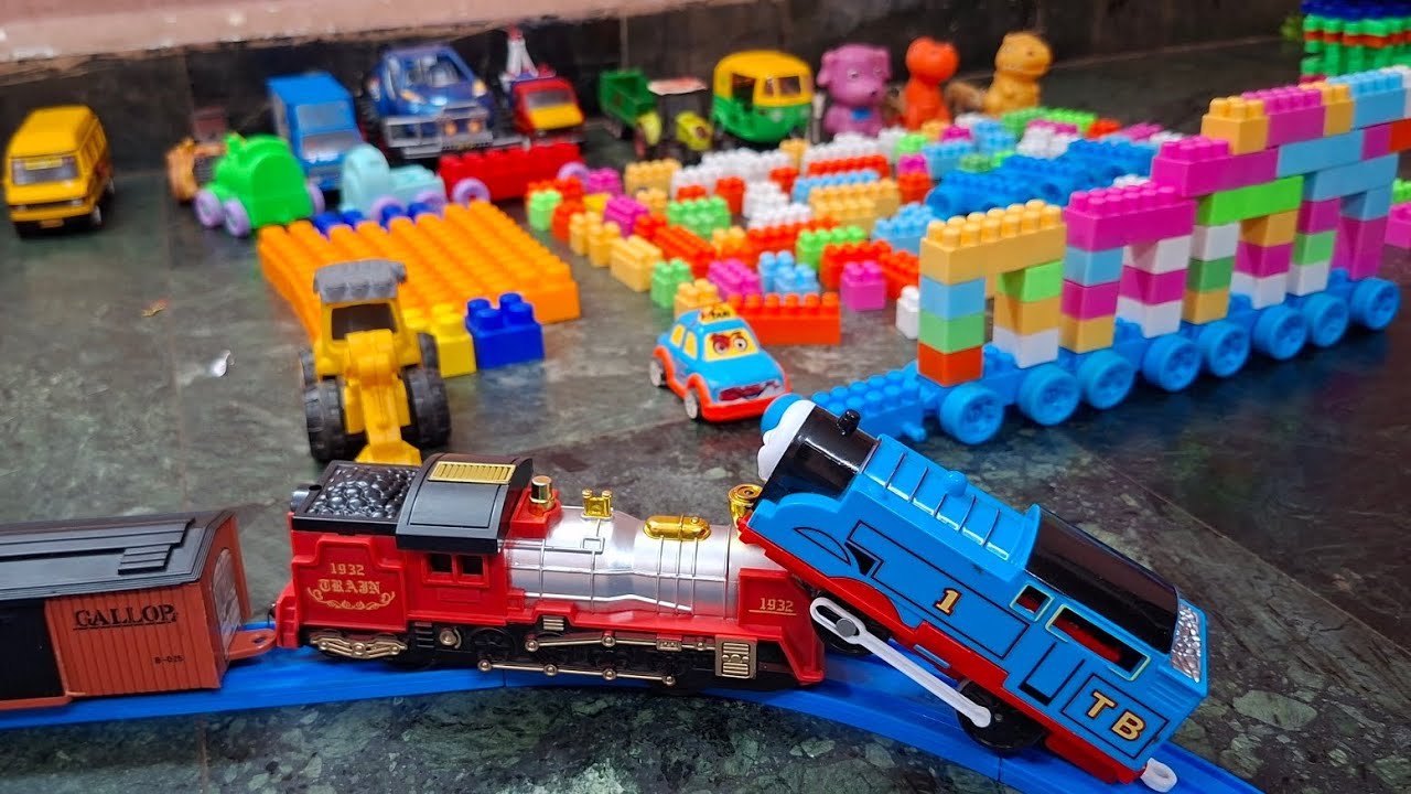 Train ka majedar video ||khilonewala video ||train competition #khilone #train #toy 