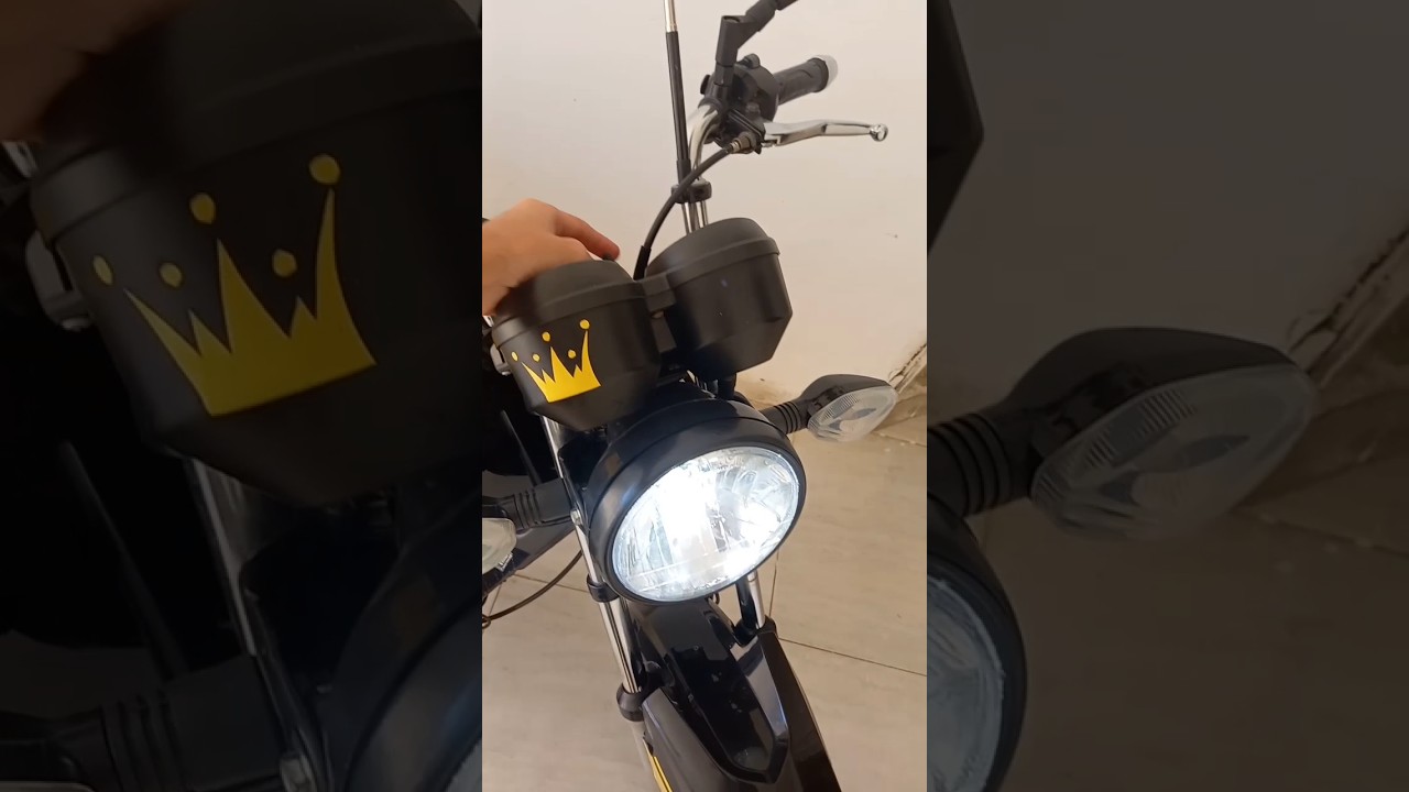P&oacute;s chave no farol da fan 125 2011 #farol #led #dica #ideia #f&aacute;cil #rapido