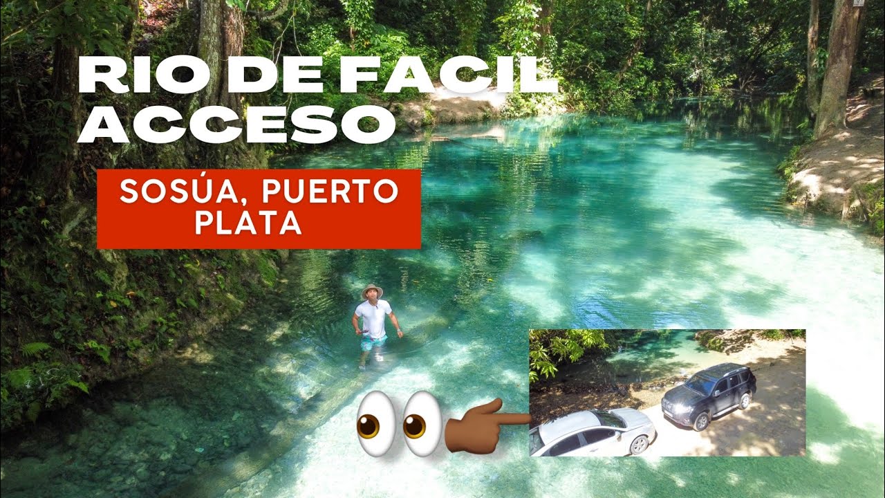 Río de SOSUA que casi NADIE CONOCE en Puerto Plata - Rio Martinico Agua Azul