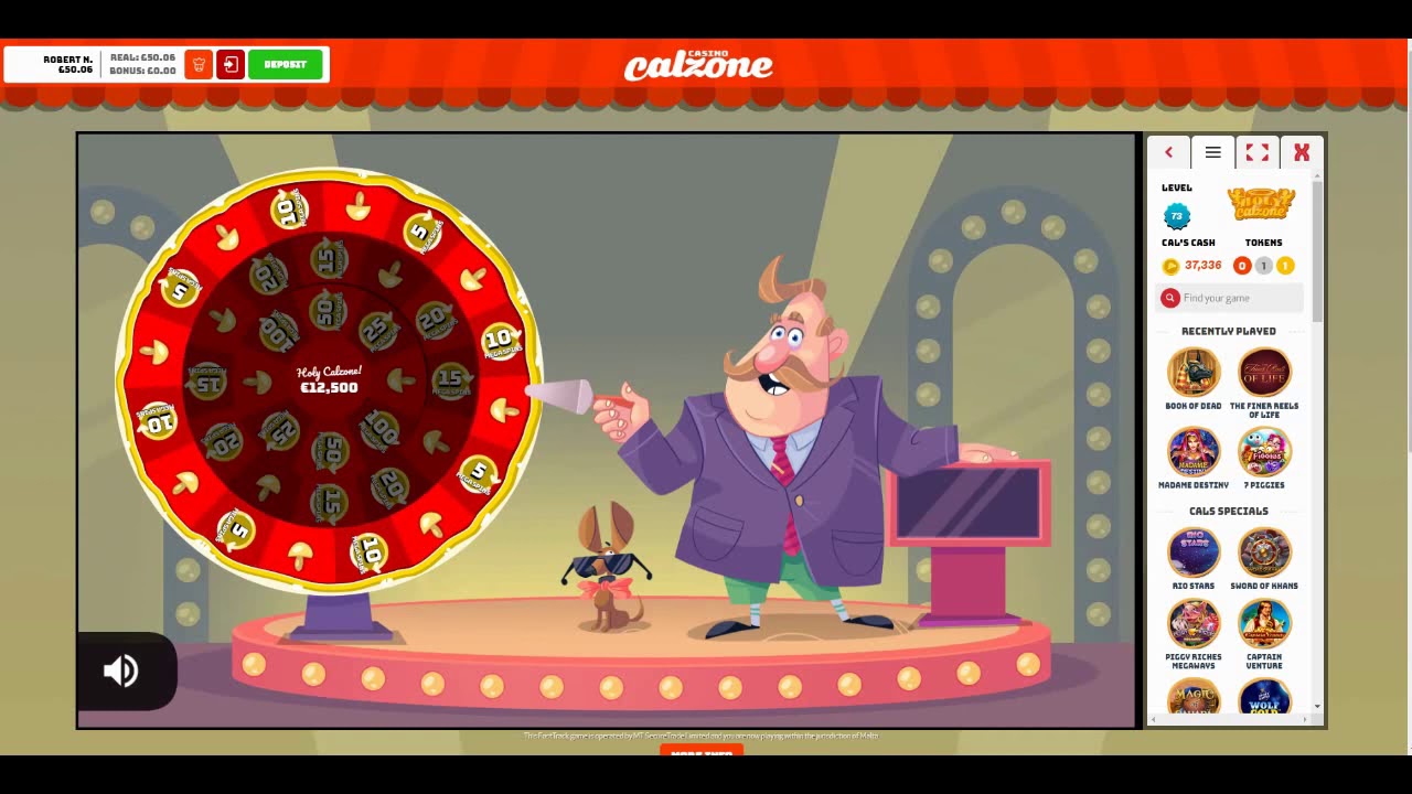 Buying free spins at Casino Calzone with Cals Cash - Decent Return