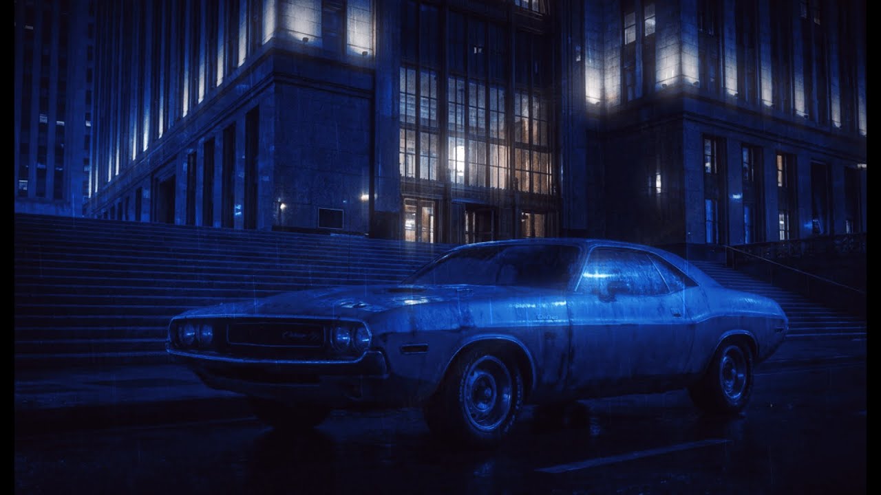 Corporate Dreams – Retro Jazz Rain Drive Mix | Blue Hours Music | Midnight City Vibe