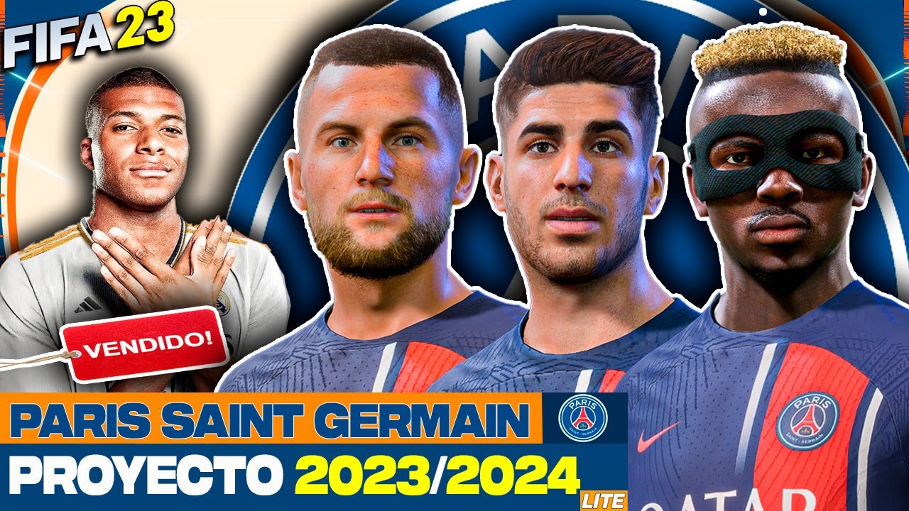Reconstruyo al PSG Apartir de 2023 FIFA 23 Modo Carrera LITE!!