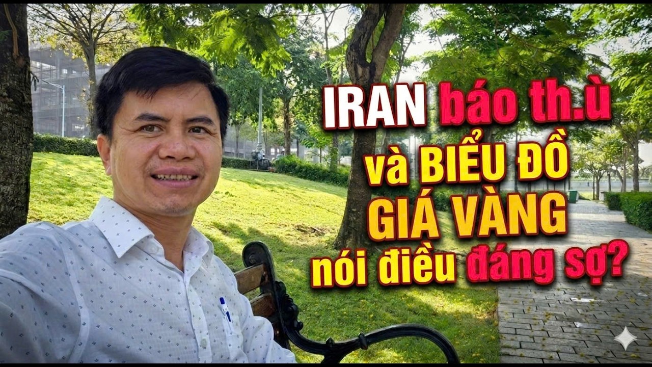 Nhìn biểu đồ GIÁ VÀNG liệu có nhìn được điều đáng sợ: IRAN báo thù trong  tối thiểu 40  ngày?