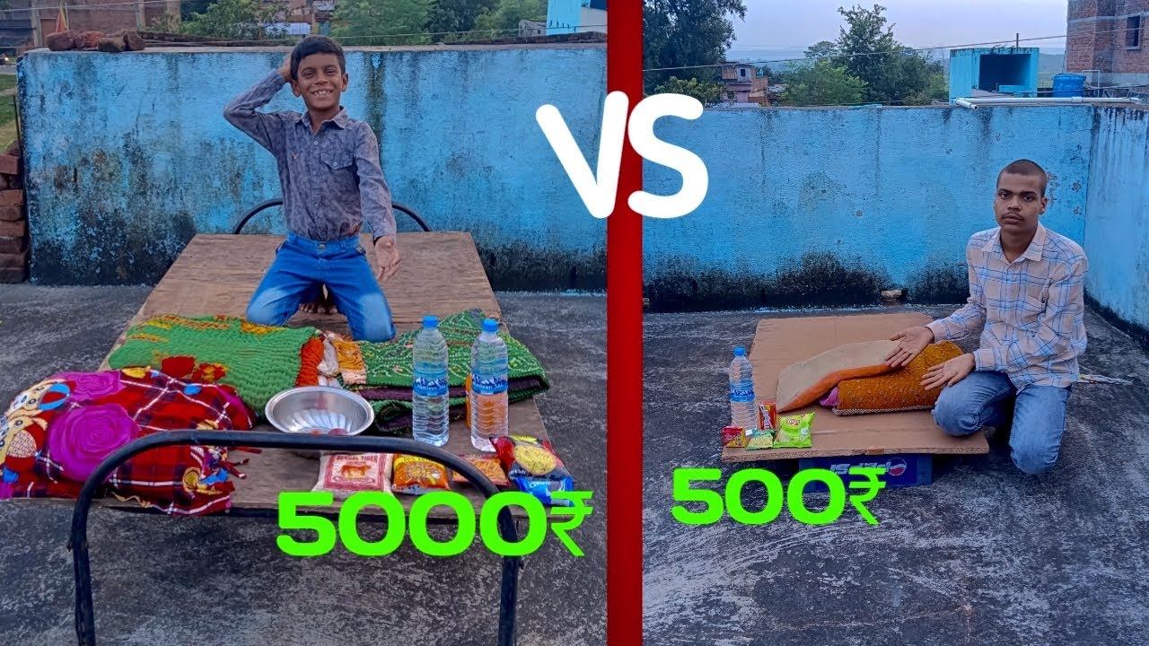 Low to high budget bed overnight survival challenge l MR.Experiment Tv