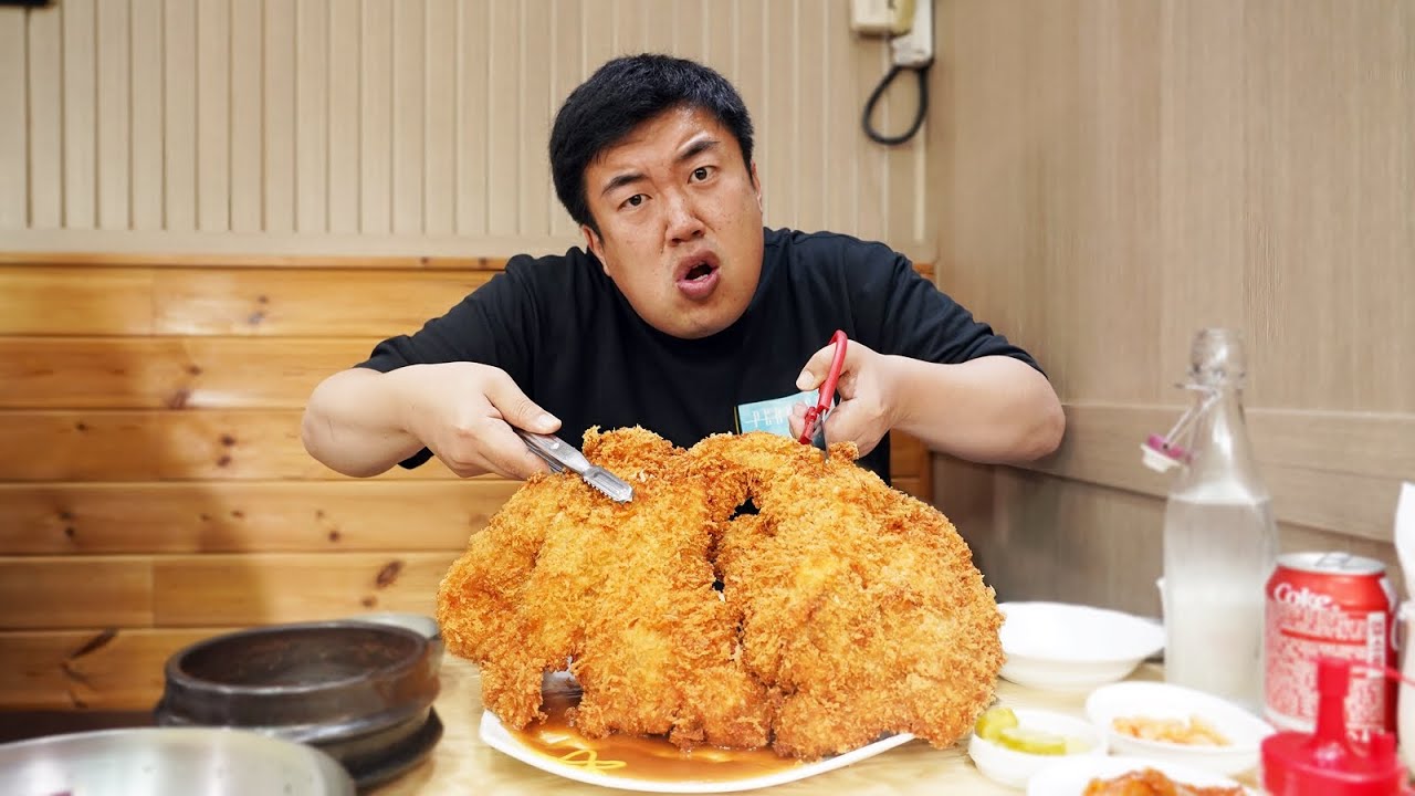 헉!! 1인분이라고요? 살다 살다 이런 돈까스집은 처음입니다