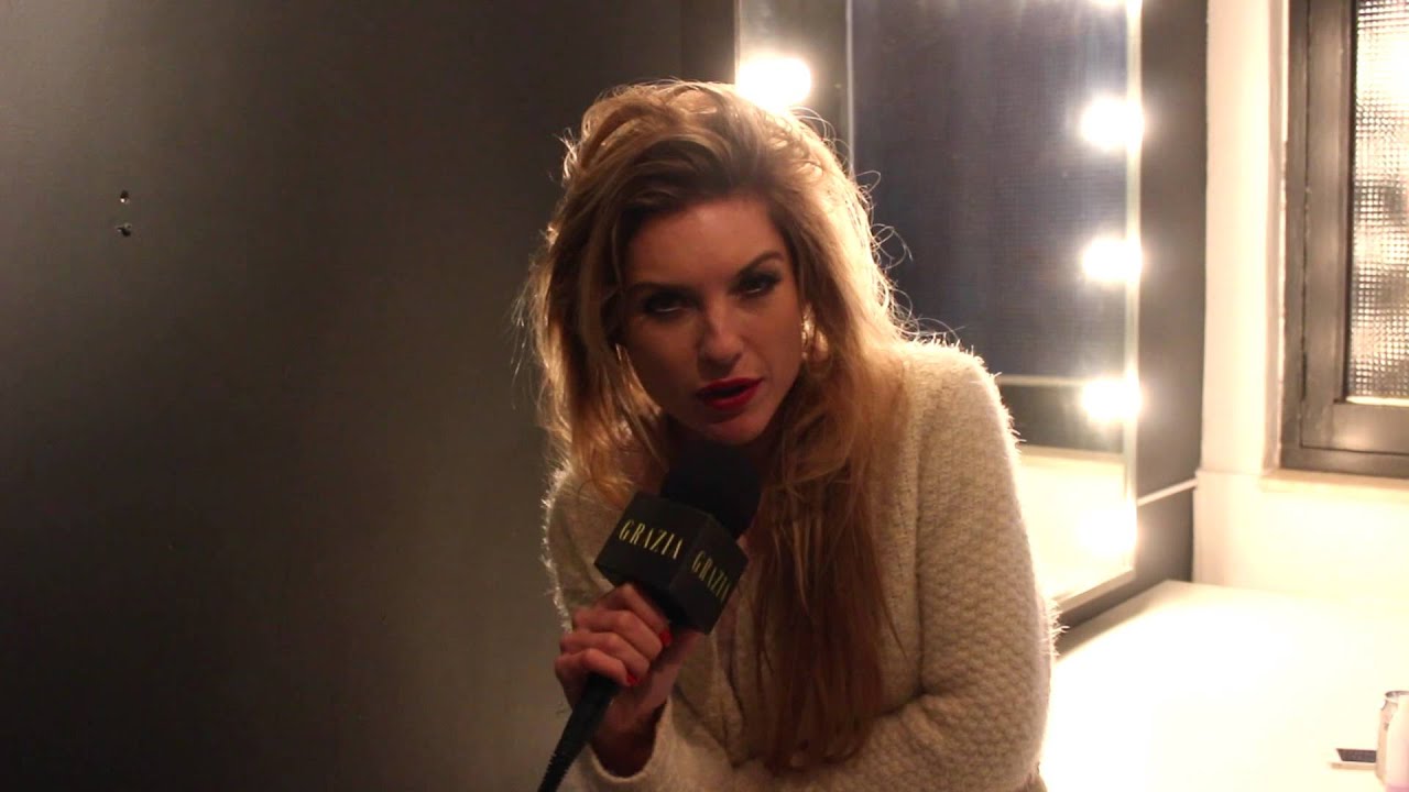 Backstage bij Lauren Verster