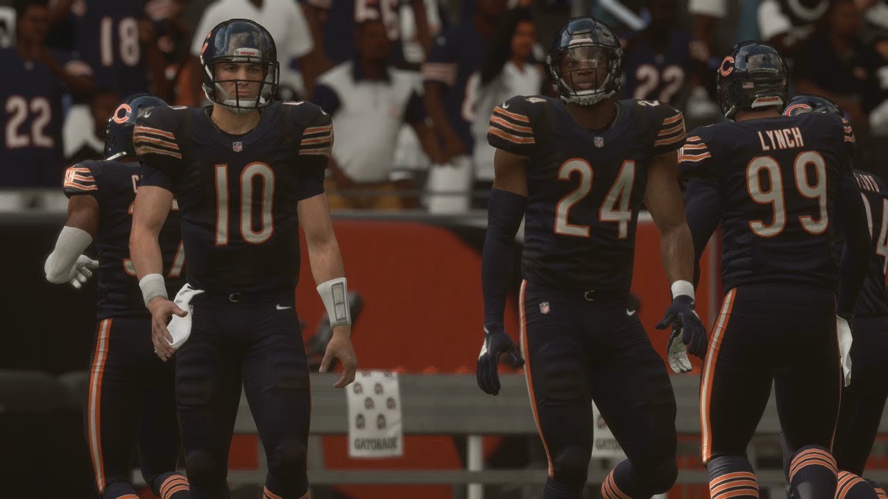 Madden 19 Oakland Raiders vs Chicago Bears Gameplay