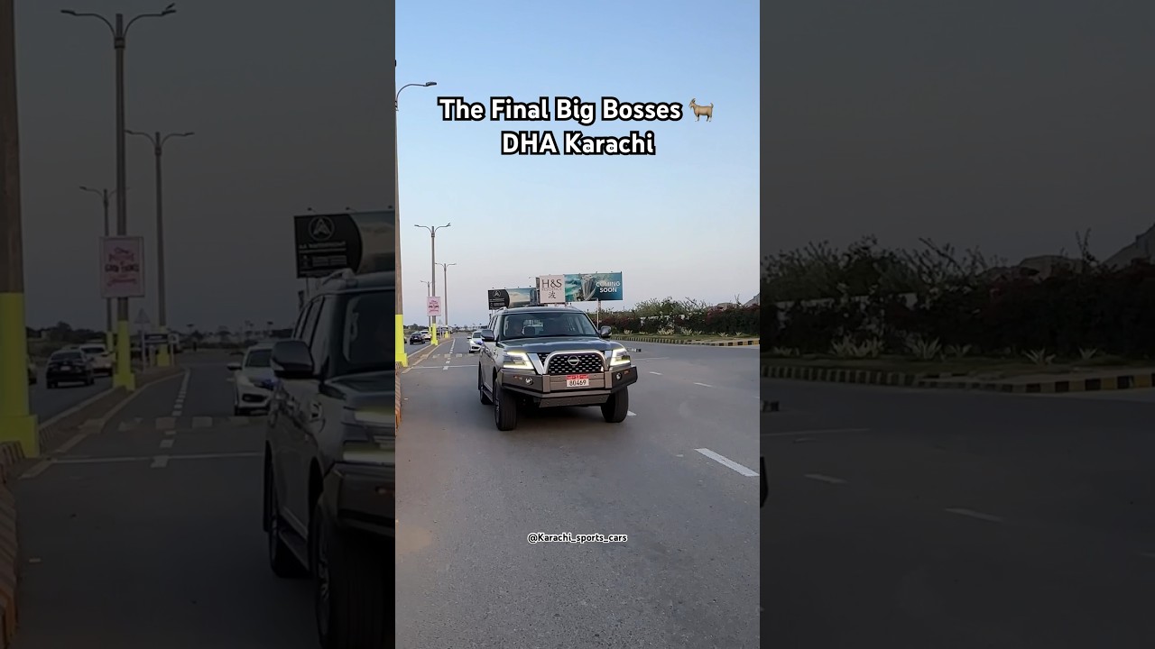 #karachi The Final Big Bosses 🐐 DHA Karachi #foryou #shorts #subscribe #karachisportscars