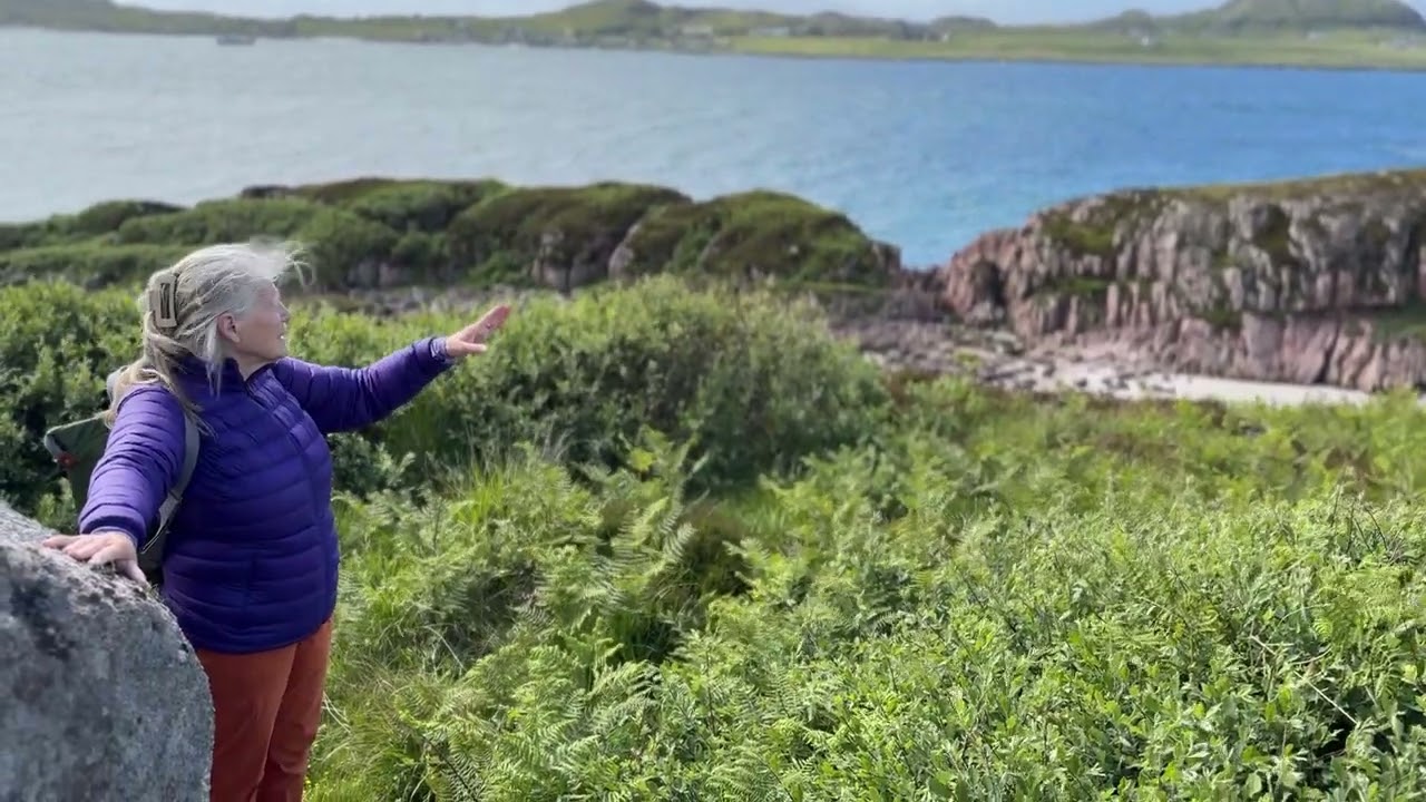 Isle of Women, as seen from the Isle of Mull, Scotland