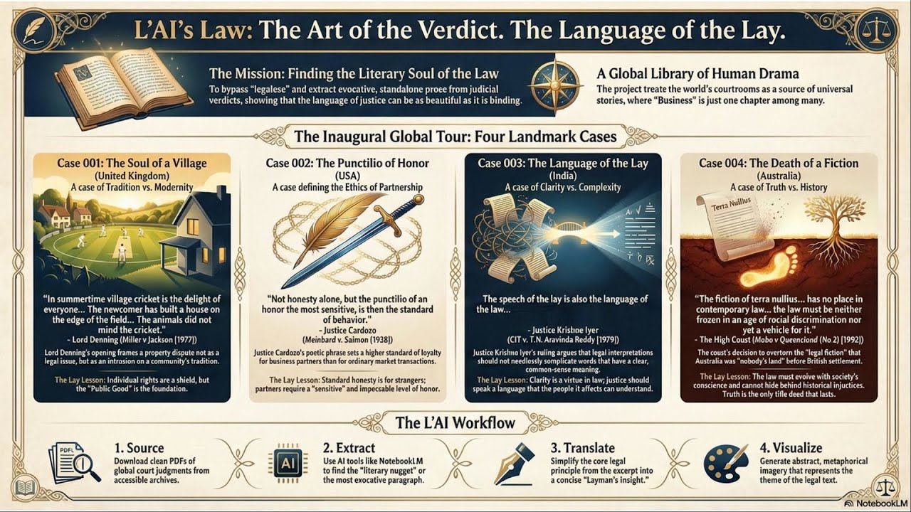 L’AI’s Law (Episode 1): The Art of the Verdict | Beyond Jargon to the Soul of Justice
