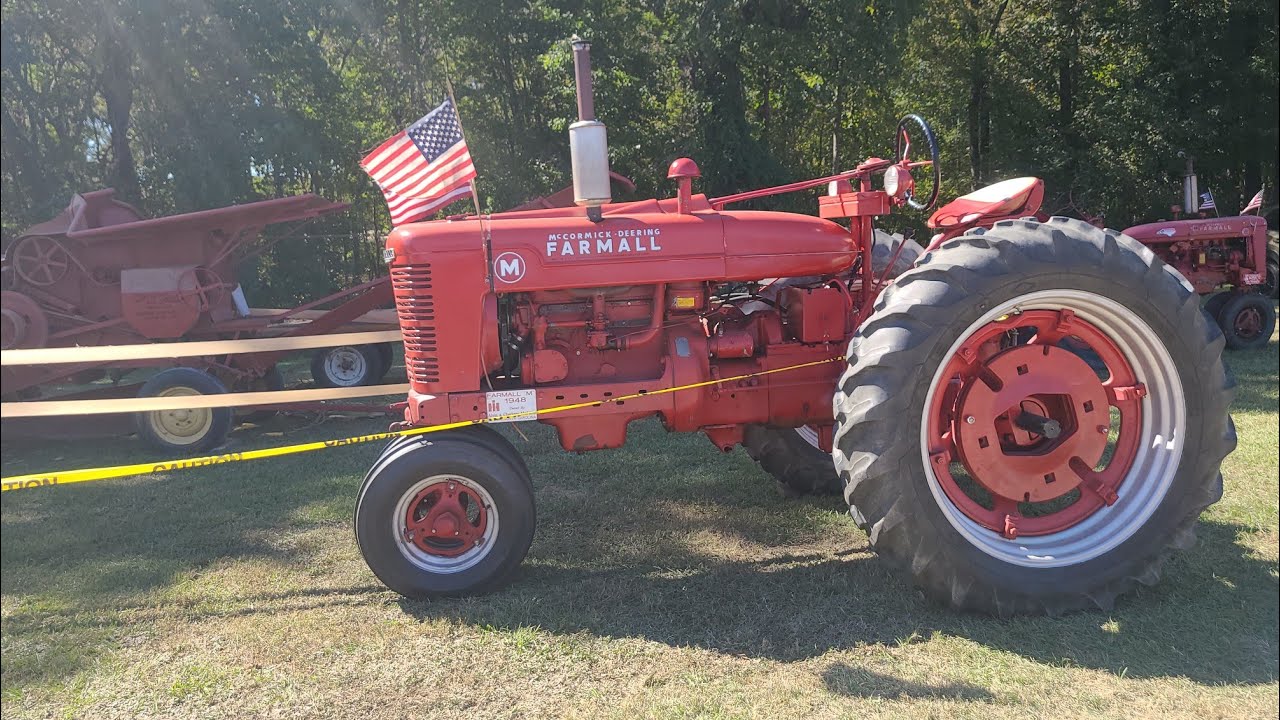 Sandhills antique farm equipment fall show 2024 #tractor #farming #car #agriculture #johndeere #ford