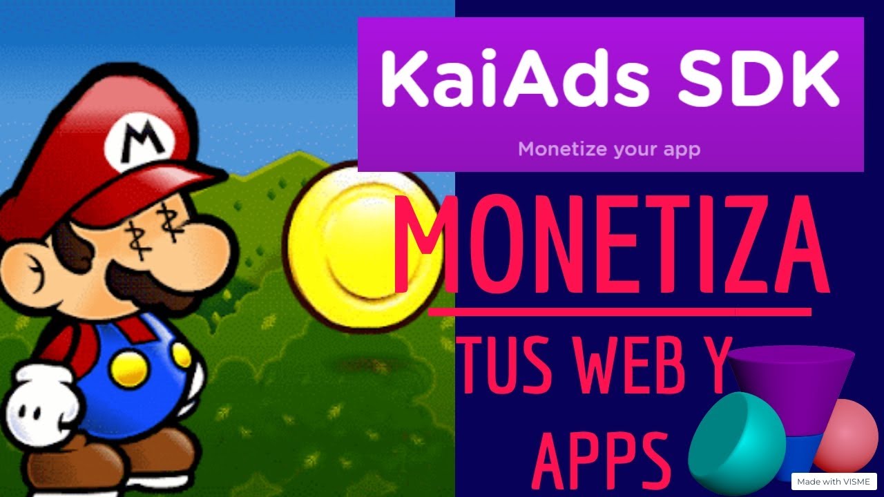 Monetizar Web y APPS facil con KaiAds!