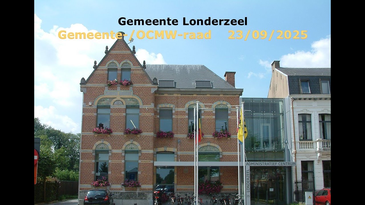 Londerzeel: Gemeente-/OCMW-raad: 23 september 2025
