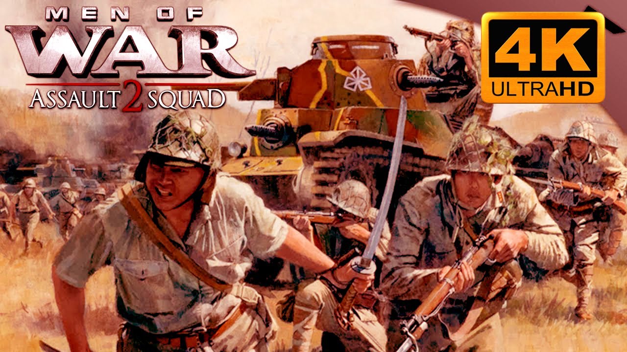 Men of War: Assault Squad 2 Japan Campaign (mission 01) 4K