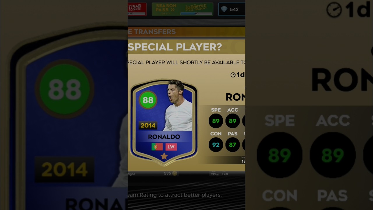 Cristiano Ronaldo as a special player  😱 #dls25 #specialplayer #ronaldo #cristianoronaldo #dls