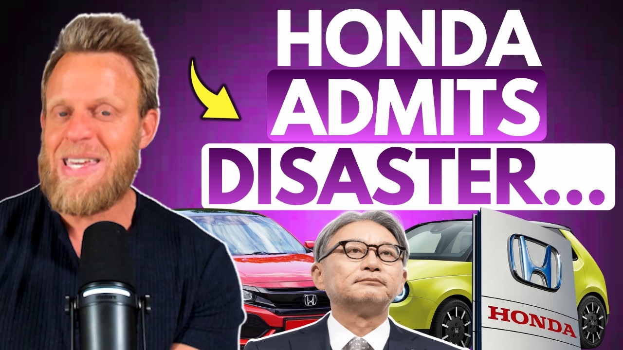 Honda LOSES $4.5 BILLION - PROFIT CRASHES 61% & Sales IMPLODE